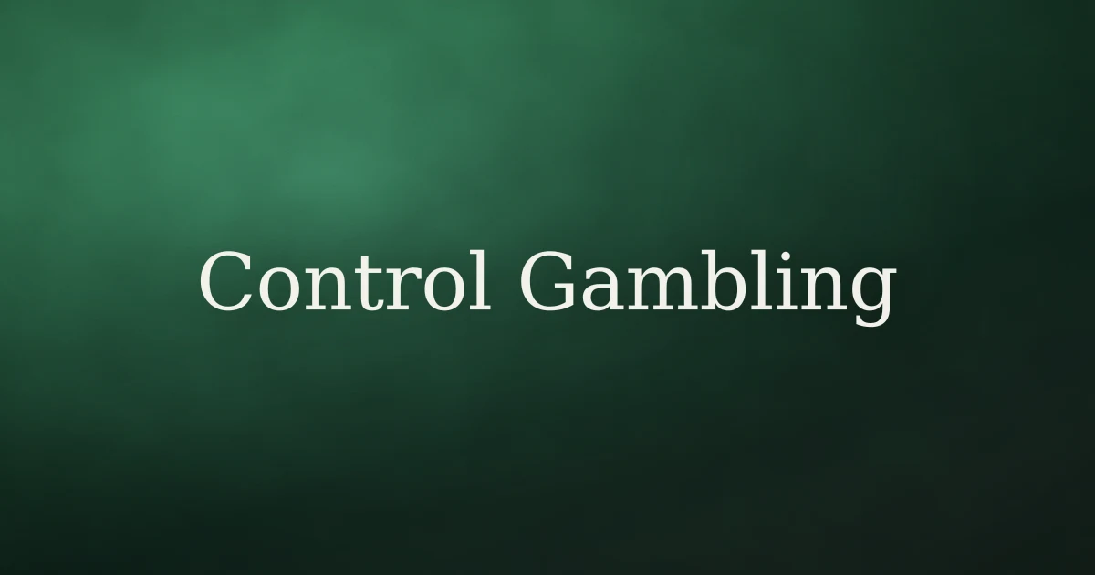 How to Control Gambling in Islam