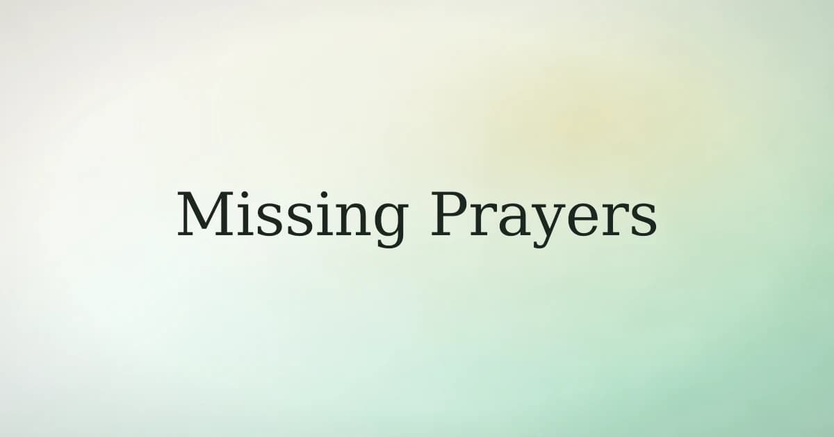 How to break the habit of missing prayers in Islam