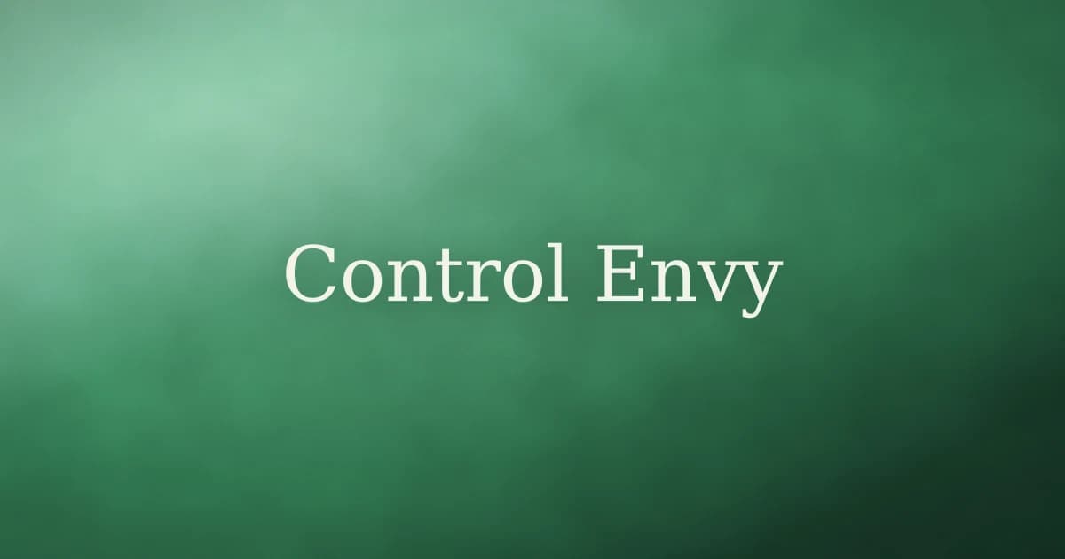 How to Control Envy in Islam