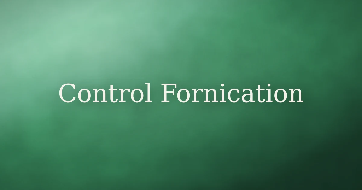 How to Control Fornication in Islam