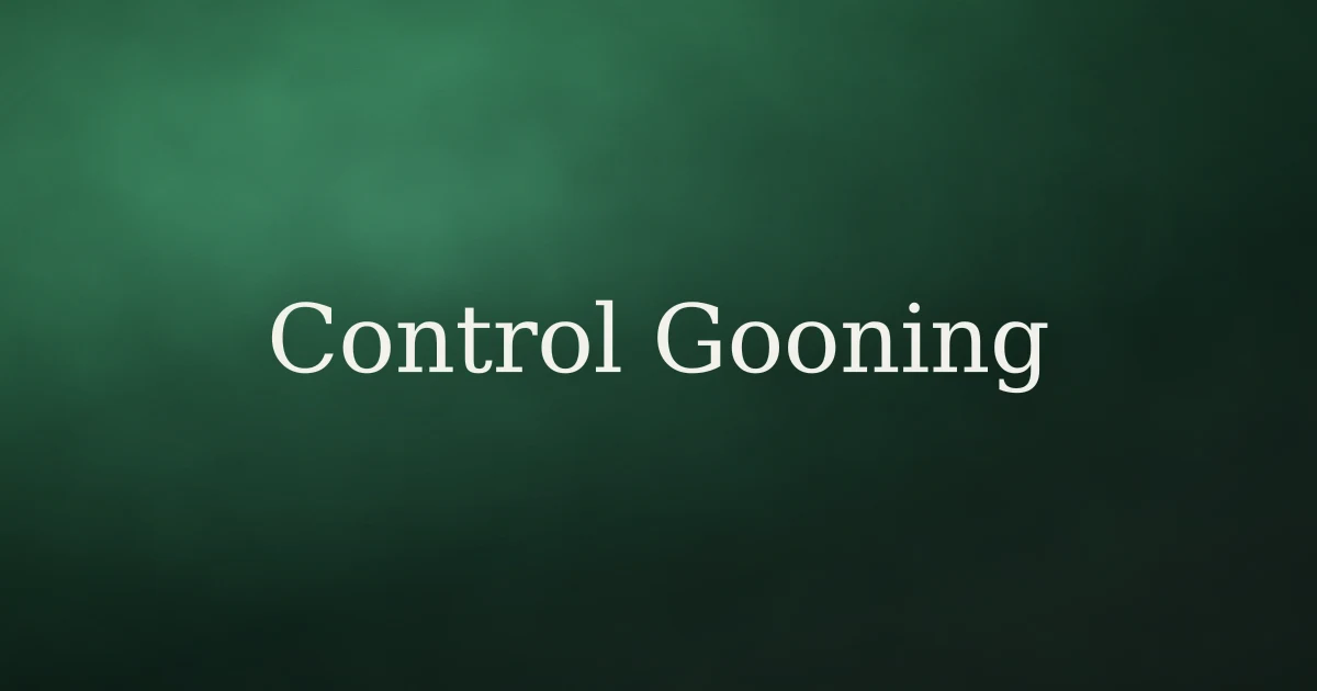 How to Control Gooning in Islam