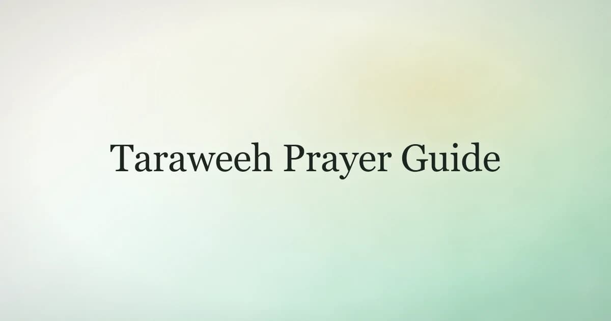 A prayer mat and Quran laid out in a quiet room at night, ready for Taraweeh prayer during Ramadan