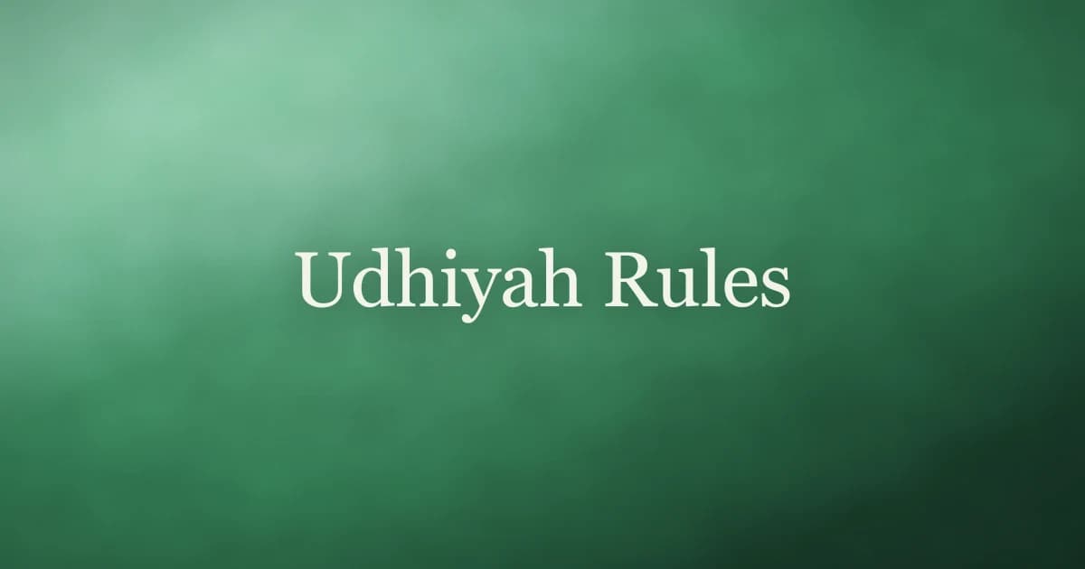 The dawn of Eid al-Adha with prayer beads and a Quran, representing the sacred time of Udhiyah sacrifice